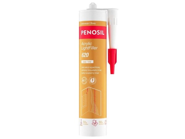 Tmel akrylový šlehaný PENOSIL LightFiller 620 bílý 280ml