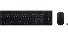 Lenovo Professional Wireless Rechargeable Combo černá / Bezdrátový set klávesnice a myši / CZ/SK / Bluetooth / 4000 DPI (4X31R64322)