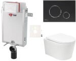 Závěsný WC set k zazdění SAT BREVIS SIKOSZBRTOR78 SIKOSZBRTOR78