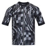 Pánský cyklistický dres ALPINE PRO SAGEN dk. true gray varianta pb