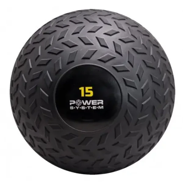 Posilovací Míč Slam Ball černá 15 kg (10385)