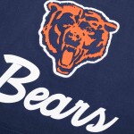 Mitchell & Ness Pánská mikina Chicago Bears NFL Cut Sleeves Fleece Short Sleeve Hoodie Velikost: M