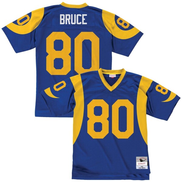 Mitchell & Ness Pánský dres Los Angeles Rams NFL Isaac Bruce #80 St. Louis Rams Legacy Throwback Velikost: L