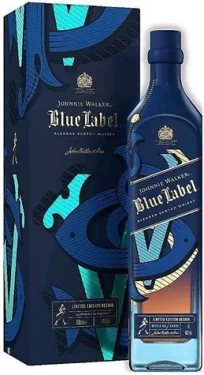 Johnnie Walker Blue Label Jim Beveridge / Whisky / Blended / 40% / 0,7 l / Skotsko (5000267187204)