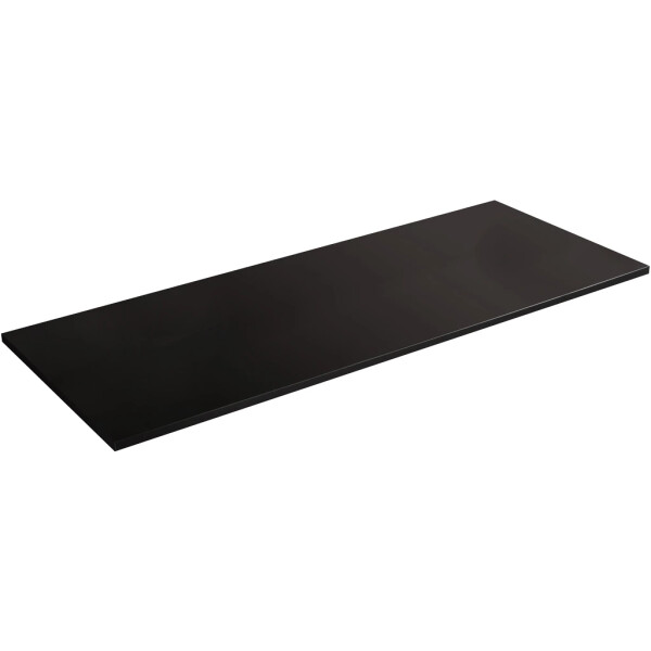 CERANO - Deska pod umyvadlo Navira Slim - černá matná - 120x1,8x46 CER-431626