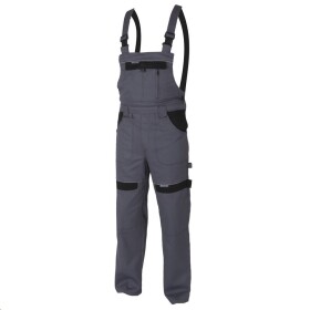 Ardon H8404 Cool Trend Pracovní kalhoty s laclem šedá / černá