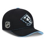 Pánská kšiltovka Utah Mammoth NHL Fanatics Black On Stage Podium Draft 2026 A-Frame Adjustable