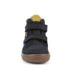 Chlapecké celoroční kotníkové barefoot boty UP HILL TEX DARK BLUE Froddo G3110281 - 28