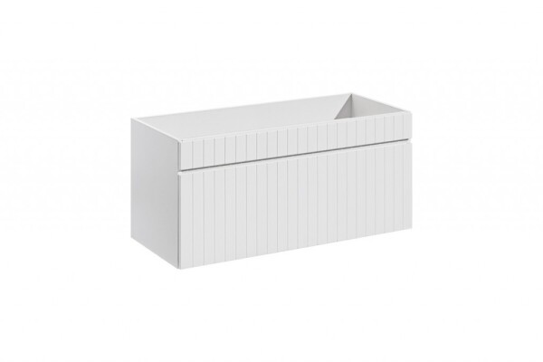 COMAD - Skříňka pod umyvadlo 100cm 1 zásuvka ICONIC WHITE 5907611655757