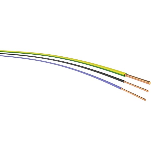 VER H07V-U 2,5gn/ge Eca Ri100 Kabel H07V-U 1 x 2.50 mm² zelenožlutá 100 m