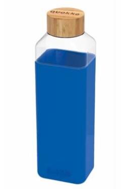 Quokka Skleněná láhev na vodu Storm Azure 700 ml (Q40029)