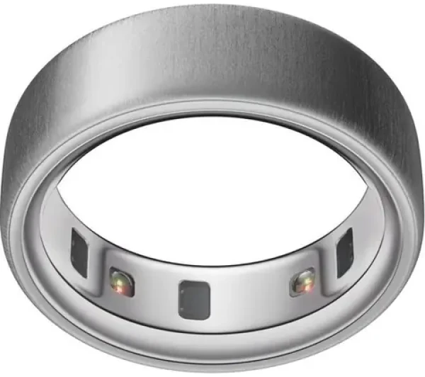 Oura Ring 4 Brushed Silver vel. 14 / Chytrý prsten / titan / BT LE / 10ATM (JZ90-54220-14)