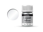 Barva Vallejo Liquid 70790 Silver (Alcohol Based) 35 ml
