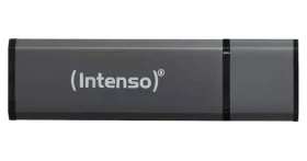 Intenso Alu Line 64GB antracitová / Flash disk / USB 2.0 / čtení 28 MB/s / zápis 6,5 MB/s (3521491)