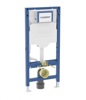 GEBERIT - Duofix Předstěnová instalace pro závěsné WC, se splachovací nádržkou Sigma 12 cm, výška 1,12 m 111.598.00.6