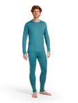 Pánské merino tričko s dlouhým rukávem ICEBREAKER Mens 260 Tech LS Crewe, Topaz velikost: M