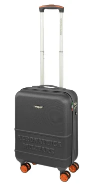 Cestovní kufr Aeronautica Militare Force S AM-220-55-23 antracitová 38 L