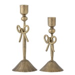 Bloomingville Kovový svícen Arc Brass Větší, zlatá barva, kov