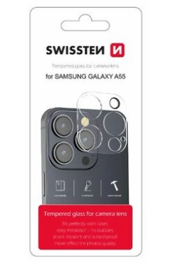 SWISSTEN Ochranné sklo čoček fotoaparátu pro SAMSUNG GALAXY A55 (94500216)