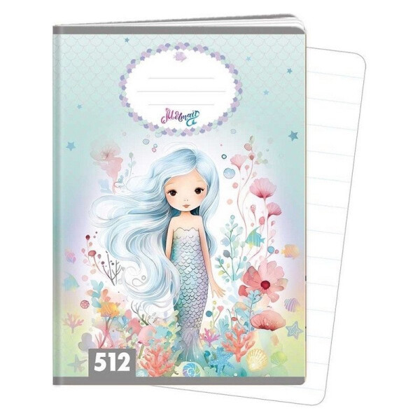 Sešit A5, 10 listů, typ 512 Mermaid