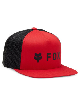 Fox Absolute Mesh FLAME RED pánská kšiltovka s rovným kšiltem