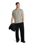 Unisex merino triko krátký rukáv ICEBREAKER Unisex Merino 150 SS Pocket Tee, Smokey Grey velikost: L