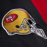 Mitchell & Ness Pánská bunda San Francisco 49ers NFL Throw it Back Heavyweight Satin Velikost: 2XL