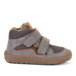 Dětské zimní barefoot boty TEX WOOL Gray, Froddo, G3110254-3W, šedá - 24