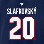 Fanatics Pánské Tričko Juraj Slafkovský #20 Montreal Canadiens Stack Logo Name Number Blue Velikost: