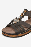 Sandály Rieker 62949-45 Syntetická tkanina