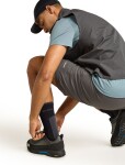Pánské merino turistické ponožky ICEBREAKER Mens Hike+ Light Crew, Black/Obsidian velikost: 44,5-46,5 (L)