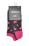 Dámské ponožky Intenso 013 Luxury Lady 35-40 černá 38-40