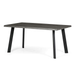 Jídelní stůl 160x90cm, mdf, šedý dub, HT-F4516 GREY