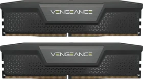 Corsair Vengeance Black 32GB(2x16GB) / DDR5 / 5200MHz / PC5-41600 / CL40-40-40-77 / 1.25V / XMP3.0 / s chladičem (CMK32GX5M2B5200C40)