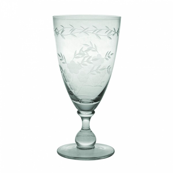 GREEN GATE Slenička na víno Clear – větší, čirá barva, sklo