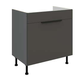 Spodní skříňka pod dřez Aria ANT 80 ZL 1S BB - Premium Box Barva korpusu: Antracit, Barva dvířek: GR - Graphite AFM
