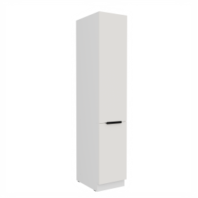 Vysoká potravinová skříňka Aria 40 DK-210 2F Barva korpusu: Bílá, Barva dvířek: WH - Crystal white AFM