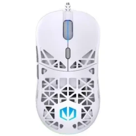 Endorfy LIV bílá / optická / drátová / herní / 12000 dpi / PAW3311 / 6 tlačítek / ARGB / Kailh GM4.0 / USB / 1.8m (EY6A021)