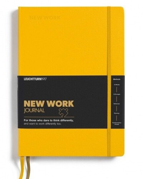 Zápisník New Work Journal Composition B5, Sunflower, anglicky