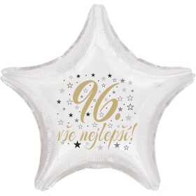 96. narozeniny balónek hvězda Balonky.cz 96. narozeniny balónek hvězda Balonky.cz