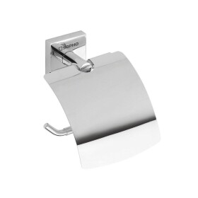 SAPHO - X-SQUARE držák toaletního papíru s krytem, chrom XQ700