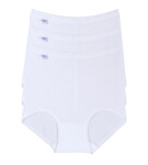 Dámské kalhotky 3 pack Basic maxi white - Sloggi bílá 4XL