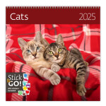 Kalendář nástěnný 2025 - Cats