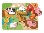2Kids Toys Vkládací puzzle Farma
