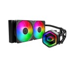 Cooler Master vodní chladič MasterLiquid 240 Core II, 2x120mm, LGA1851, AM5, černá EDF_1566479