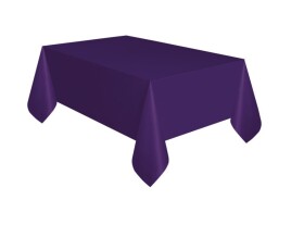 Ubrus fialový plastový 1,37 m x 2,74 m Ubrus fialový plastový 1,37 m x 2,74 m