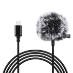 Puluz PU425 / Klopový mikrofon / Všesměrový / USB-C / Kabel 1,5 m (PU425)