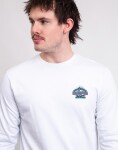 Tričko Patagonia M's L/S Great Waves Responsibili-Tee® Fiber White