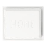 Räder Porcelánová máslenka Home Sweet Home, bílá barva, porcelán