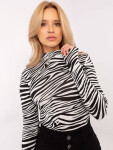 Halenka CLM BZ 1417 2.90 černobílá XL